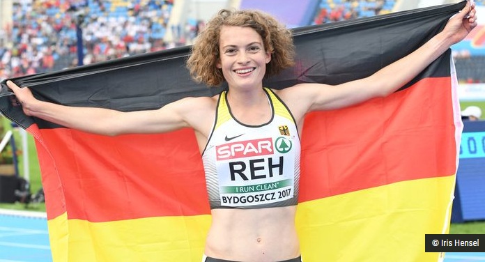 Alina Reh in Polen 2017 holt
                  Silber �ber 5000m bei der U23-EM