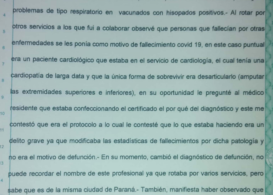 Bericht aus Argentinien:
                    Es wurde alles als Corona bezeichnet, nur die
                    richtige Todesursache wurde nicht genannt