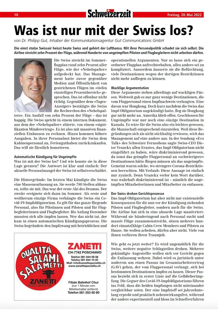 T�ter Swiss 20.5.2022: serbelt dahin und l�sst
                    gesunde UNgeimpfte draussen stehen 01