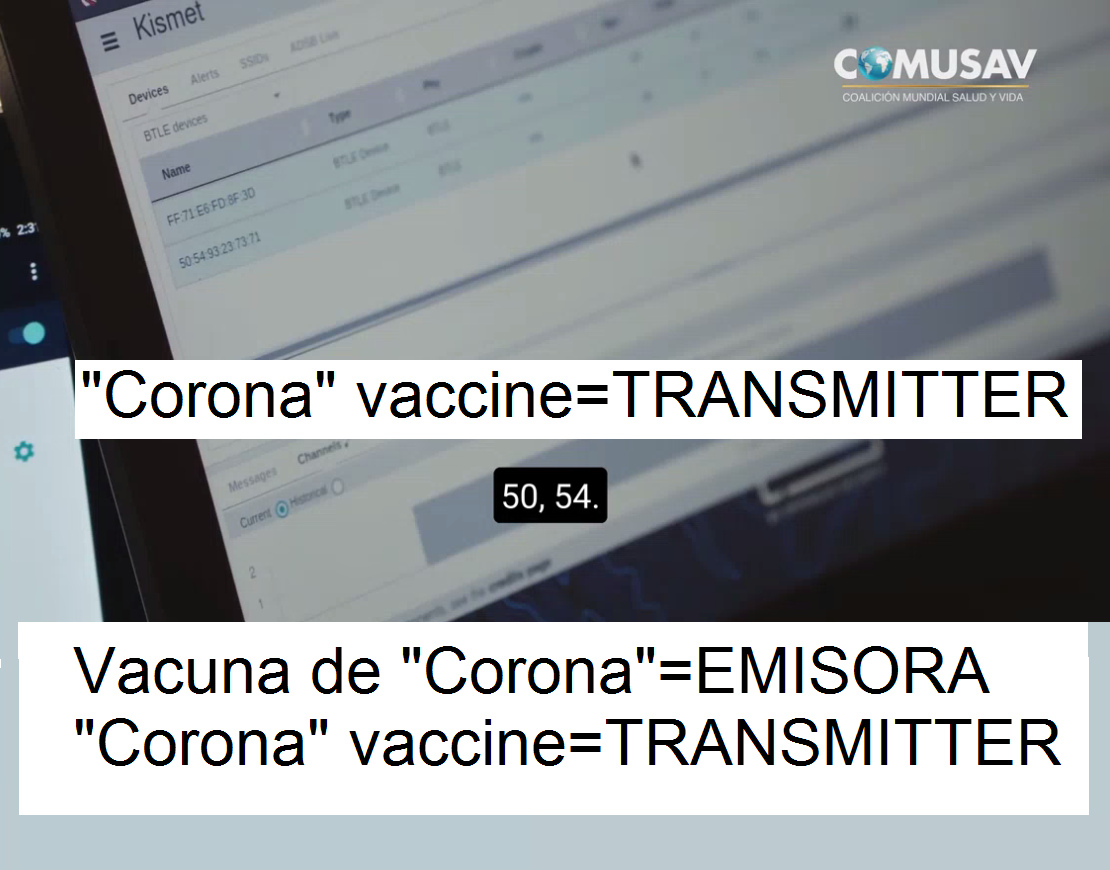 Video: Dr.
                    Kalcker 17.6.2022: vacuna de
                    "Corona"=EMISORA - "Corona"
                    vaccine=TRANSMITTER (32'23'')
