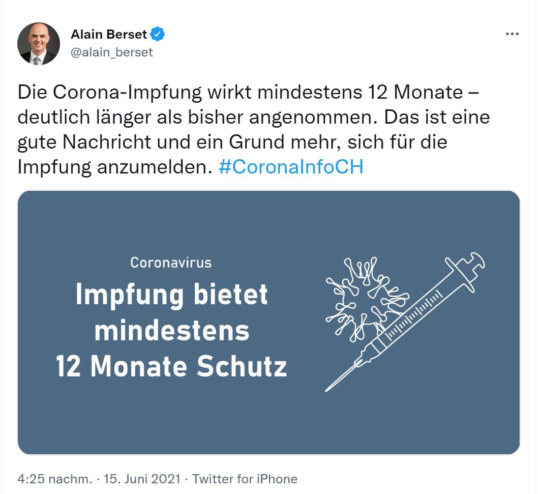 Impfmonster Berset
                    15.7.2022: Vor einem Jahr log er gross daher, die
                    "Coronaimpfung" sch�tze 1 Jahr lang
