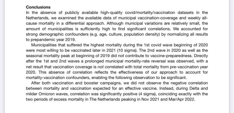 Studie von Andre Redert:
                      �bersterblichkeit NL nach
                      "Coronaimpfung" ist 5%,
                      Schlussfolgerung