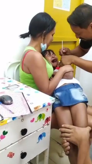 19.8.2022: Zwangsimpfung gegen
                    Kinder in Latein-"Amerika" - es ist wie
                    eine Vergewaltigung