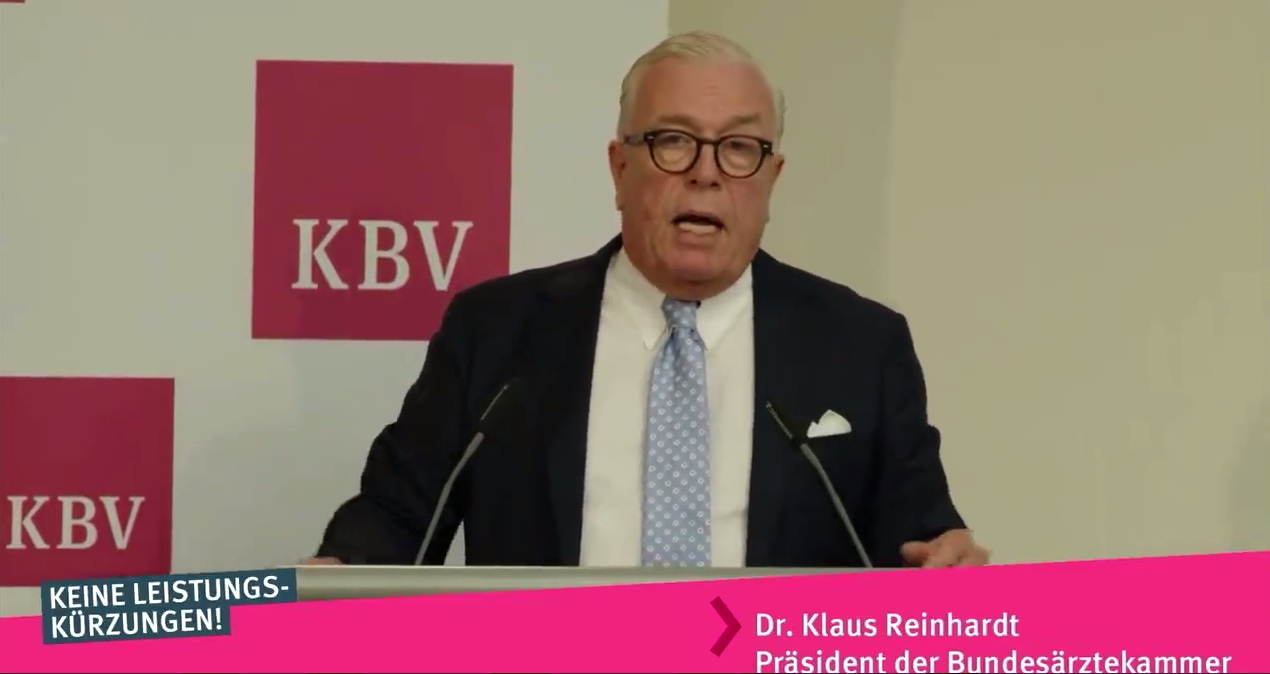 Video:
                      Dr. Klaus Reinhardt 9.9.2022: Lauterbach ist KEIN
                      Arzt - er hat noch NIE Leute behandelt, er hat
                      KEINE Praxis (28'')