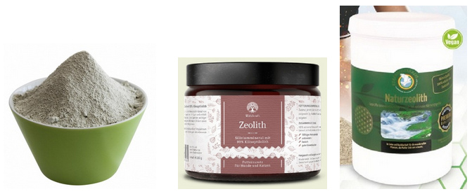 Zeolith
                      ist ein Vulkanpulver