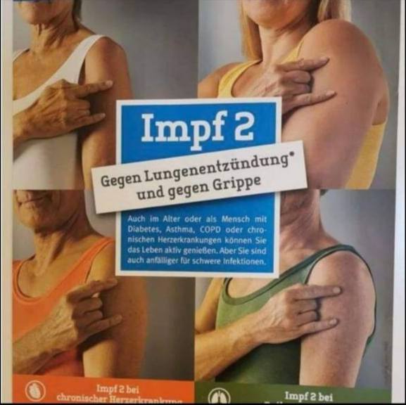 Kriminelle "Corona-Impfwerbung"
                    15.10.2022: mit satanistischen Zeichen und dem
                    Slogan "nimm2" (�bernommen von den
                    Hustenbonbons) - Beispiele aus dem 4R (es war einmal
                    ein Deutschland) - Meldung vom 14.10.2022