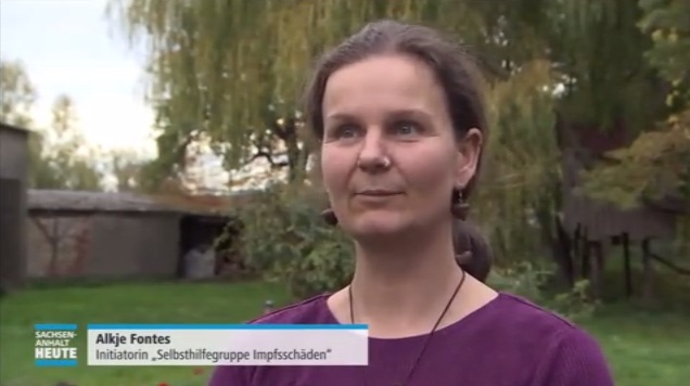 Widerstand 4R 29.10.2022: Alkje Fontes
                  organisiert Selbsthilfegruppen gegen Impfsch�den