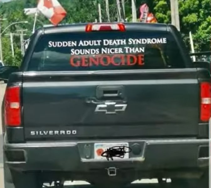 Widerstand
                                                        "USA"-Aus-GB



                                                        etc. 15.11.2022:
                                                        Protest gegen
                                                        "Genocide"
                                                        am Auto