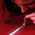 Kokainlinien überall, z.B. in den Ferien
                          in St. Moritz