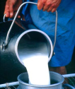 Frische Milch vom Bauernhof ist ein
                            Teil des Breis zur Förderung der
                            Muttermilch