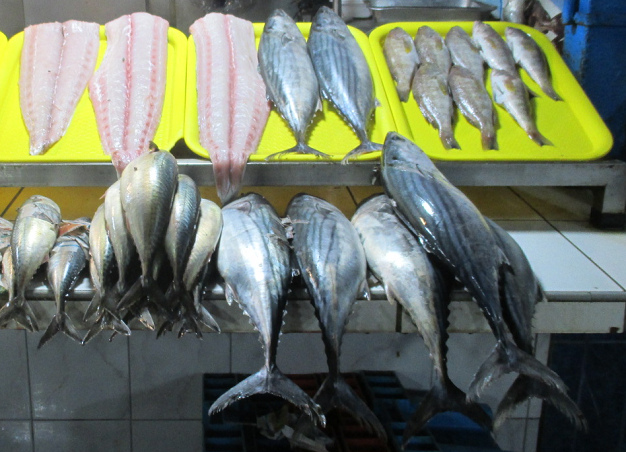 ตลาดปลาในลิมา 2019