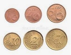 Centimes
                                                          d’euro: pi�ces
                                                          de cuivre et
                                                          pi�ces de
                                                          laiton