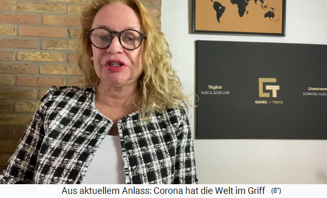 Video von Gamesoftruth:
                Coronavirus trifft bestimmte Leute nicht