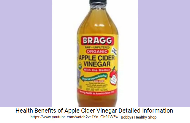 Organic apple cider vinegar of
                the company of "Bragg" from the
                "U.S.A.", in the video they say this would be
                the best organic apple cider vinegar in the
                "U.S.A."