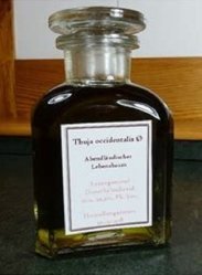 Thujaextrakt
                    (Forschungsseminare Rainer Taufertsh�fer)
