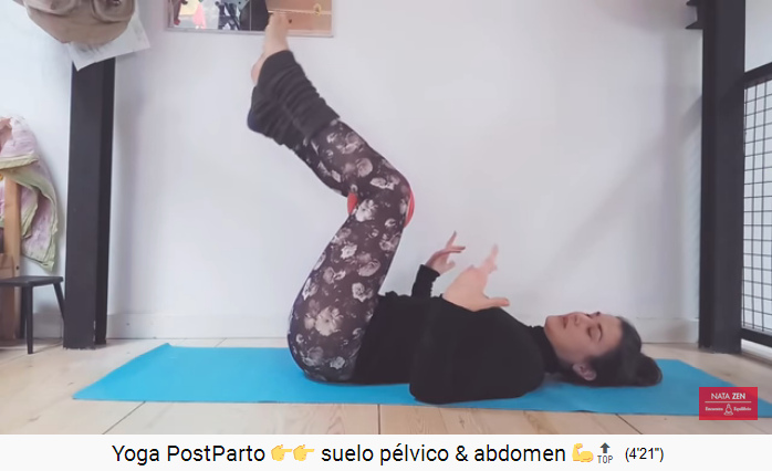 Las piernas se bajan lentamente
