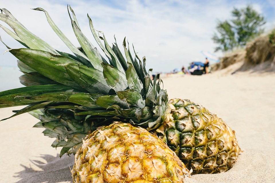 Pineapple has an alkaline
                                basic effect