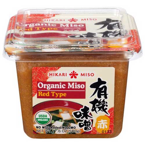 Rote Miso-Paste
                    in Dose