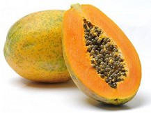 Enfermedades gastrointestinales,
                                papaya