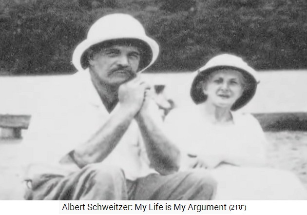 Albert und Helene Schweitzer 1917