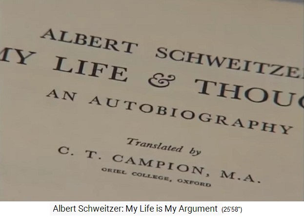 Autobiographie
                    "Mein Leben und Gedanken" (englisch:
                    "Out of My Life & Thought") von 1931