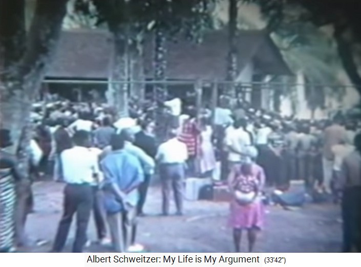 Lambarene: Todeszeremonien von Albert
                    Schweitzer September bis November 1965