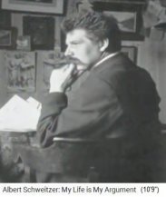 Albert
                    Schweitzer als Professor