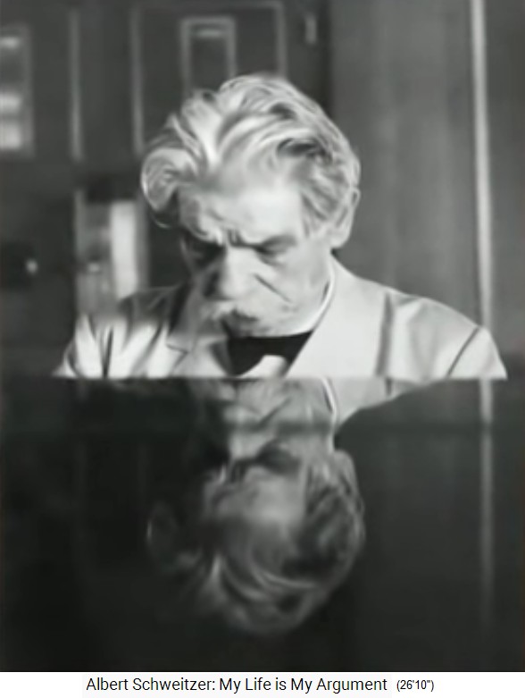 Die Plattenfirma Columbia macht
                    mit Albert Schweitzer eine Serie f�r Orgelwerke von
                    Johann Sebastian Bach