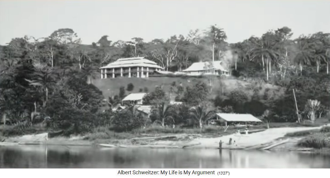 Gabun Lambarene, die
                    franz�sische Missionsstation