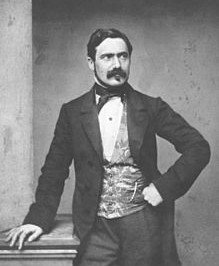 Max von
                        Pettenkofer, Chemiker und dann Chefhygieniker
                        von M�nchen, Portrait von 1860 ca.