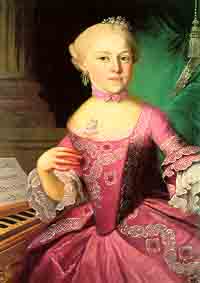 Maria Anna Walburga Ignatia Mozart,
                        Nannerl