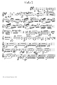 B�riot: ballet scenes (Sc�nes de
                              ballet) for violin and piano, violin tutti
                              part (page 3)