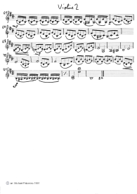 Rieding: Violinkonzert h-moll,
                                  erster Satz (Allegro moderato),
                                  Geigenbegleitung (Seite 2)