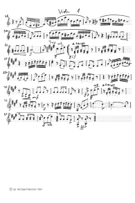 Koepping: Tango serenade "Donna
                          Vatra" ("Miss Vatra"), violin 1
                          (page 2)