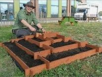 Hochbeet-Pyramide