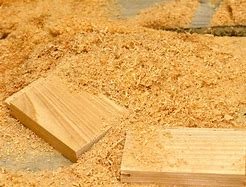 Sawdust
                          from sawing work