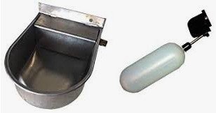 Stainless steel
                  drinker for livestock (cattle, sheep, goats) and large
                  dogs