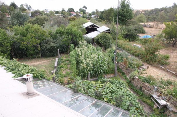 Die
                  Permakultur-Gartenstudienanlage Melliodora (Melliodora
                  Gardens) von David Holmgren und Su Dennett in Hepburn
                  Springs (Australien)