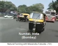 Fukuoka en Mumbai en India 1997 con mototaxi
                    1