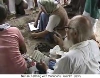 India 1997: Lecture by Fukuoka on seed balls