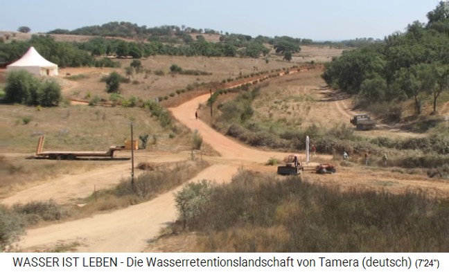 Tamera (Portugal) vor dem Bau von
                    See 1 im Jahre 2006