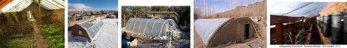 Walipinis: in Bolivia - with sun front in
                    Mongolia - with arched roof in New Mexico
                    ("USA") - with the back wall in a hill in
                    Ladakh (North India) - with back wall in a hill with
                    hot water tank for the night (all year round)