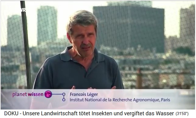 Fran�ois L�ger from the Agricultural
                              Research Institute Paris