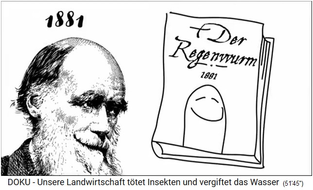 Charles
                                Darwin investigated about earthworms and
                                in 1881 wrote a book "The
                                Earthworm"