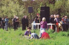 Kinder des Redepublikums