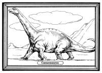 Dinosaurier: Camarasaurus, Gem�lde