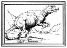 Dinosaurus: Tarbosaurus, Gem�lde
