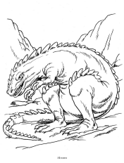 Dinosaurier: Allosaurus mit
Zacken Dinosaurier: Allosaurus mit Zacken