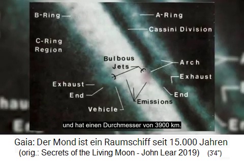 Giant space ship in the Saturn rings
                          02