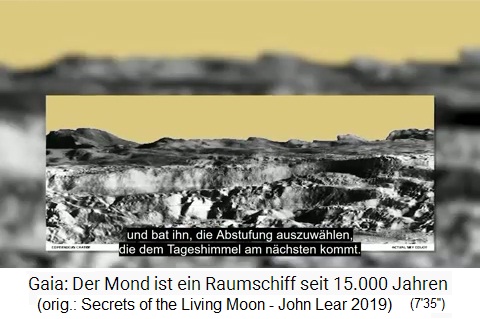 The sky of the moon is yellow
                            during the day